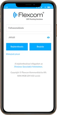 Flexcom mobilní sledovací software